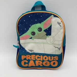 Bioworld Star Wars Mandalorian Precious Cargo Baby Yoda Grogu 11" Mini Backpack